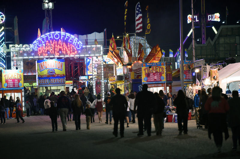 Tuesday night at the National Peanut Festival